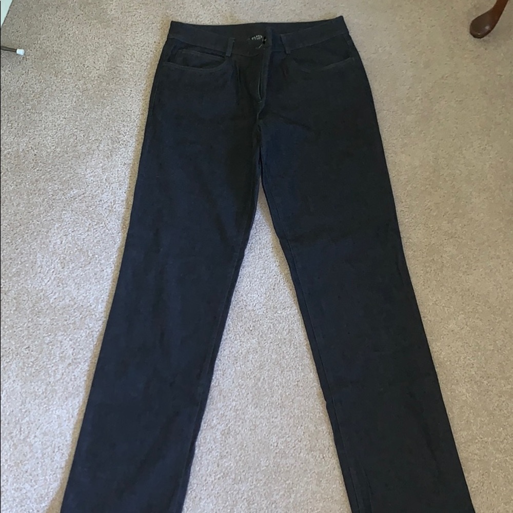 Eileen Fisher Dark Grey Denim